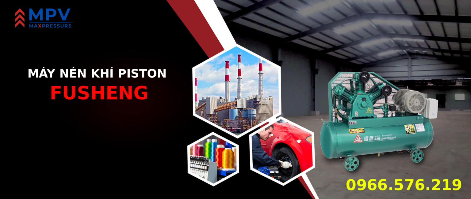 Cấu tạo máy nén khí piston