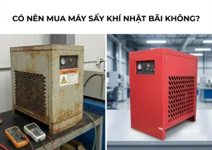 Có nên mua máy sấy khí Nhật bãi?