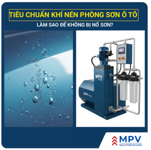 Tiêu chuẩn khí nén phòng sơn ô tô