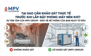 Tại sao phải khảo sát trước khi lắp đặt máy nén khí?