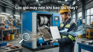 Lọc gió máy nén khí bao lâu thay? 5 Dấu hiệu cần thay ngay